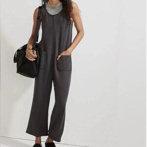 Madewell Pull-On Fleece Jumpsuit